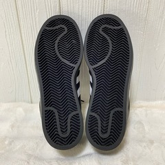 極美品⭐️adidas Superstarブラック/ホワイトスニーカー未使用に近いの画像