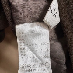 セレクトモカ　ラグランオーバーチェスターコートの画像