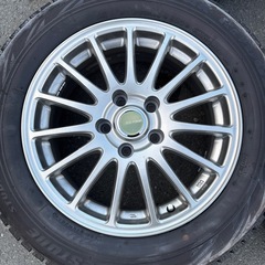 16インチ スタッドレスタイヤホイールセット ECO FORME ４本の画像