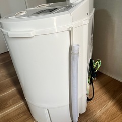 小型洗濯機　二層式の画像