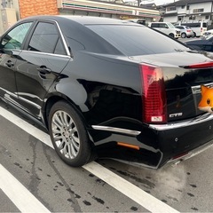 広島市発  人気の黒  車検R9/3  キャデラック  CTS  ブラック  3000cc スマートキー×2 走行59000キロの画像
