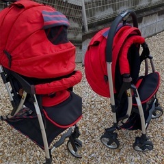 ベビーカー🌈チャイルドシート2点セット‼️の画像