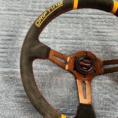 depoレーシング　ステアリング　　程度悪の画像