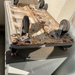 引渡者決定済み　あげます　折りたたみ台車(古い)の画像