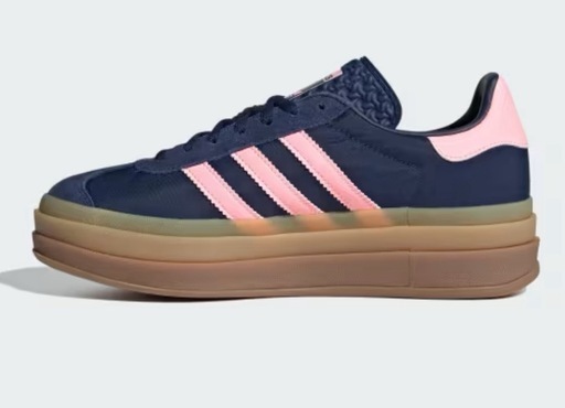 adidas ネイビー ピンク/ガゼル ボールド / Gazelle Bold