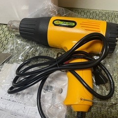 ヒートガン ホットガン 1800W 超強力 温度調整 600℃ 熱処理 アタッチメント付 風量切替 2段階 メンテナンス用品 塗装 シュリンク 包装 工具 DIY 20251115の画像