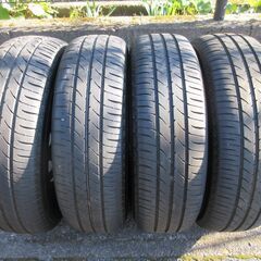 TOYOタイヤ製165/70R13 ホイール付き中古4本組の画像