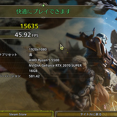 【ゲーミングPC】Ryzen5 5500/RTX2070super /DDR4-16GB /NVMeM.2 SSD 512GB /Windows11の画像