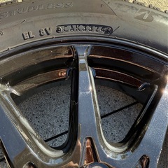 【美品】24年製スタッドレスタイヤホイールセット　　155 65 r14  ブリザックの画像