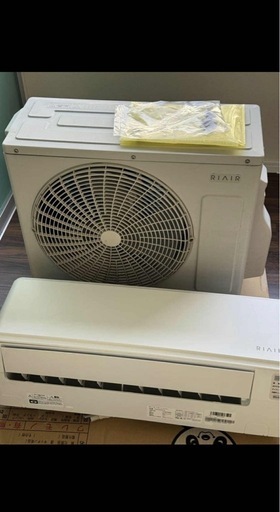 【直接取引のみ　新潟県】2023年製RIAIR エアコンYHA-S22Ｎ-W 2023年製RIAIR エアコンYHA-S22N-W (Toshihide) 燕三条の季節、空調