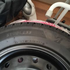 軽用スタッドレス・ホイールセット BLIZZAK VRX2 22年44週製造の画像