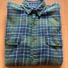 POLO RALPH LAUREN チェックシャツ L オールドタグ 古着の画像