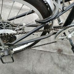 折りたたみ自転車　シマノ6段変速　20インチの画像