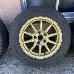 ブランドルラインカルッシャー 16インチ 7J 114.3 5穴　205/65R16　※テーパーナット注意の画像