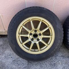 ブランドルラインカルッシャー 16インチ 7J 114.3 5穴　205/65R16　※テーパーナット注意の画像