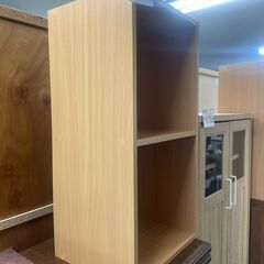 リサイクルショップどりーむ荒田店　No5243 カラーボックス　２段　シンプル　用途いろいろ　マルチに使いやすい♪の画像