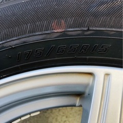 値下げ　
GOOD YEARノーマルタイヤ付きアルミホイール175175/65R15の画像