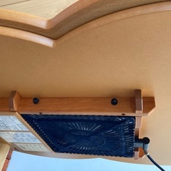 【受渡決定】掲載11月18日迄　こたつテーブル（こたつ布団セット）　の画像