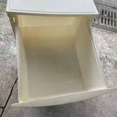 【リユースショップスパークル】5段収納　No.131　ホワイト　衣類収納　収納ケース　チェスト　配送設置可能♪の画像