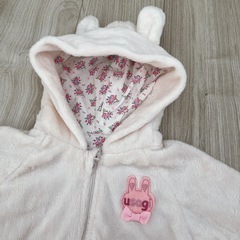 防寒カバーオール ロンパース80cmの画像