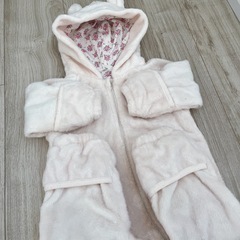 防寒カバーオール ロンパース80cmの画像