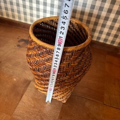 【お話中】かご 植木入れの画像