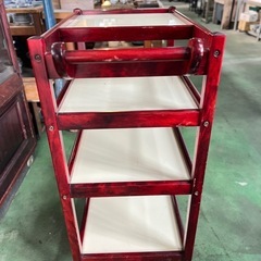 【ホリダソウコ】キッチンカート　昭和レトロの画像