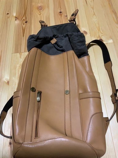 ペッレモルビダ ESPLORA リュック ベージュ レザー 大型  ○アイテム PELLE MORBIDA リュック　エスプローラ　レ