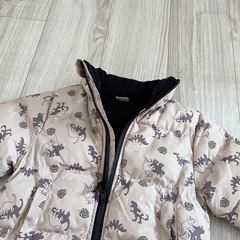 プティマイン　中綿ジャケット 恐竜アウター80cmの画像