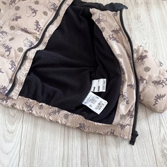 プティマイン　中綿ジャケット 恐竜アウター80cmの画像