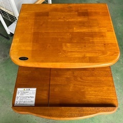 【ホリダソウコ】LIVCETRA　パソコン台　パソコンデスク　机　木製　デスクの画像