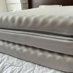 　シングル　マットレス　三つ折り　の画像
