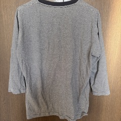 Mサイズ ストライプ長袖カットソーの画像