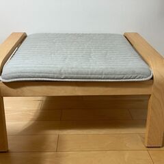 IKEA POÄNG ポエング オットマン　フットスツールの画像