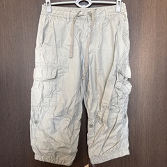 ユニクロ ロールアップカーゴパンツの画像