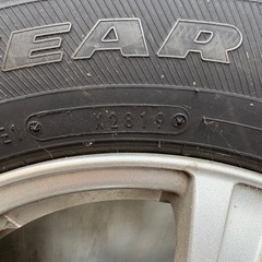 受渡者決定　軽自動車用スタッドレスタイヤの画像