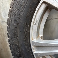 受渡者決定　軽自動車用スタッドレスタイヤの画像