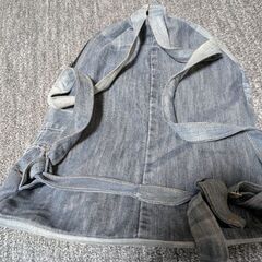 デニムリュックの画像