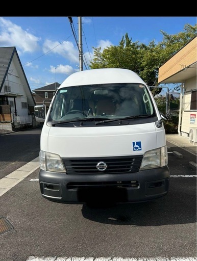 走行距離3.5万Km！　日産 キャラバン 介護福祉車両
