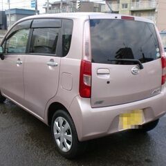 Ｈ24年式！ムーヴＸ！外装下回り錆少ない！車検2年付き！総額29万円！4ＷＤ！ＣＶＴ！禁煙車！タイミングチェーン式！機関足回り良好！プッシュスタート！キーフリー！アイドリングストップ！エンジンスターター！の画像