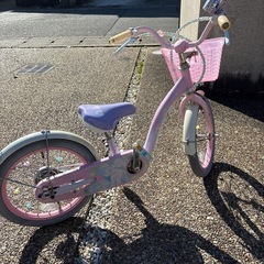キッズ自転車　プリンセスの画像