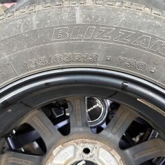 MH22S　ワゴンR 13インチ　ホイール　 4本セットの画像