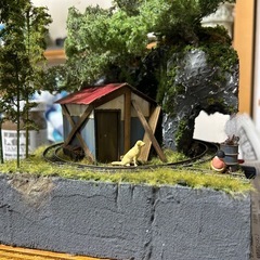 12/25まで掲載　1/48 Oナロー　9mm 鉱山簡易作業軌道 レイアウトの画像