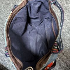 デニムバックの画像