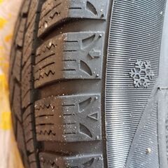 【急ぎ！2025雪降ります。リーフ、エクストレイル等冬アルミタイヤ】205/55/16冬タイヤつきアルミホイール4本After check the Tire could consider how to do it?☺️の画像