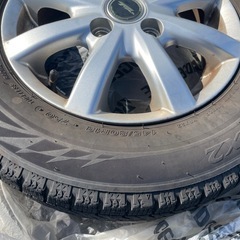 スタッドレスタイヤ　ブリヂストンブリザックVR X 2145/80 R 13の画像