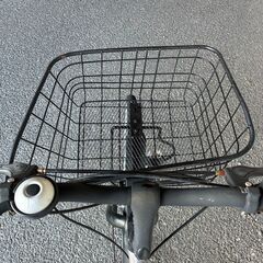 🌟自転車🌟 クロスバイク‼️ カゴ付き MUGELLO ムジェロ  27型 外装6段変速の画像