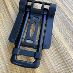 【リユースショップスパークル】キャリーカート　No.133　折りたたみ式　ブラック　ワゴン　配送可能♪の画像