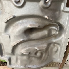 オブジェ　瓦　蛇の画像