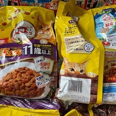 フラット犬猫簡単トイレとキャットフードの画像